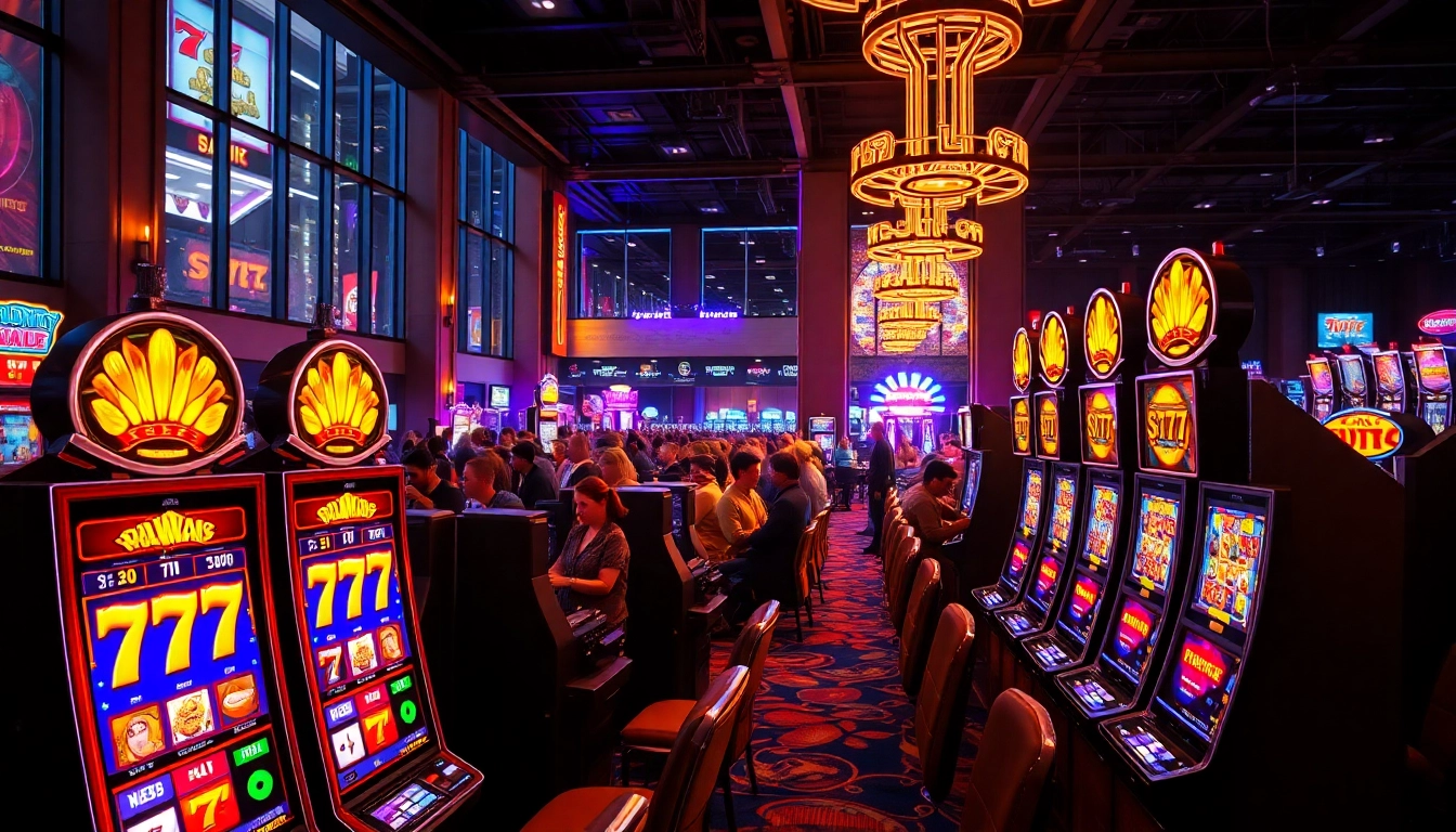 main scene slot 777 di mesin slot yang ramai di kasino