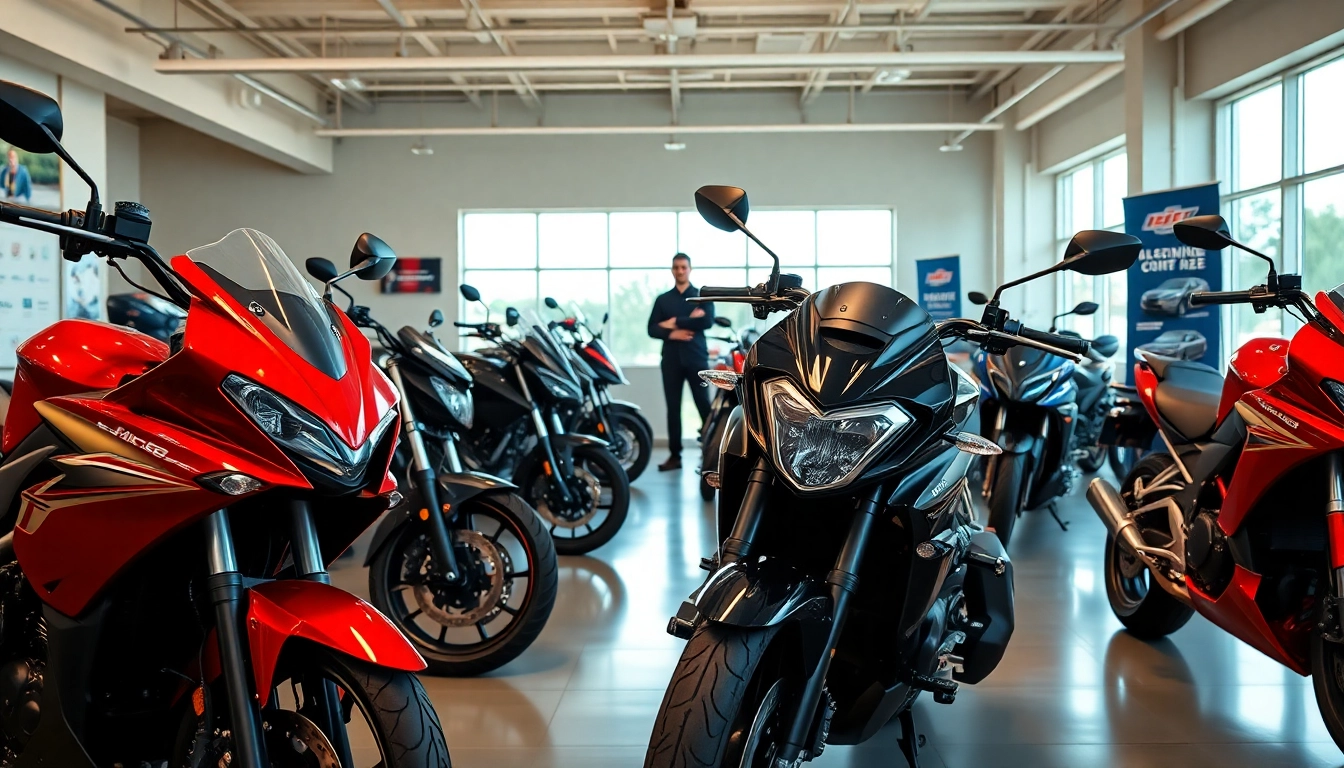 Motorrad gebraucht kaufen bei einer professionellen Motorradhandlung mit einer Vielzahl von Motorrädern.