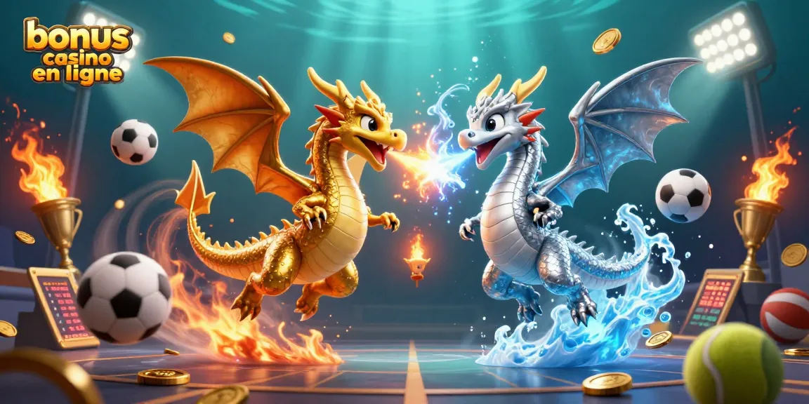 Obtenez un bonus casino en ligne avec des dragons majestueux survolant un monde de plaisir.