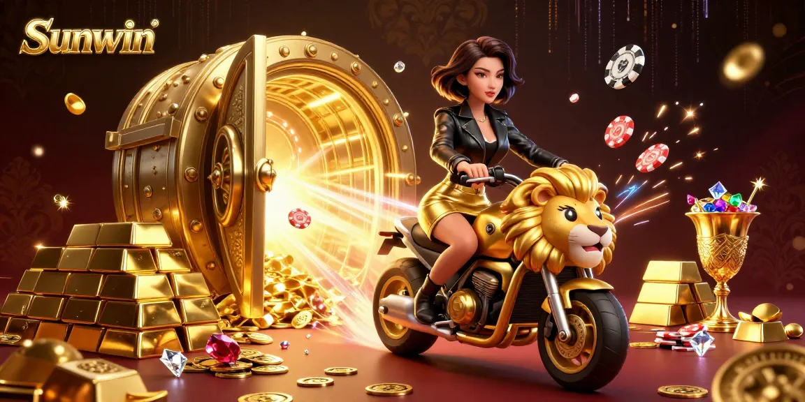 Join the excitement at Sunwin with high-stakes gambling and abundant rewards in this vibrant casino scene.