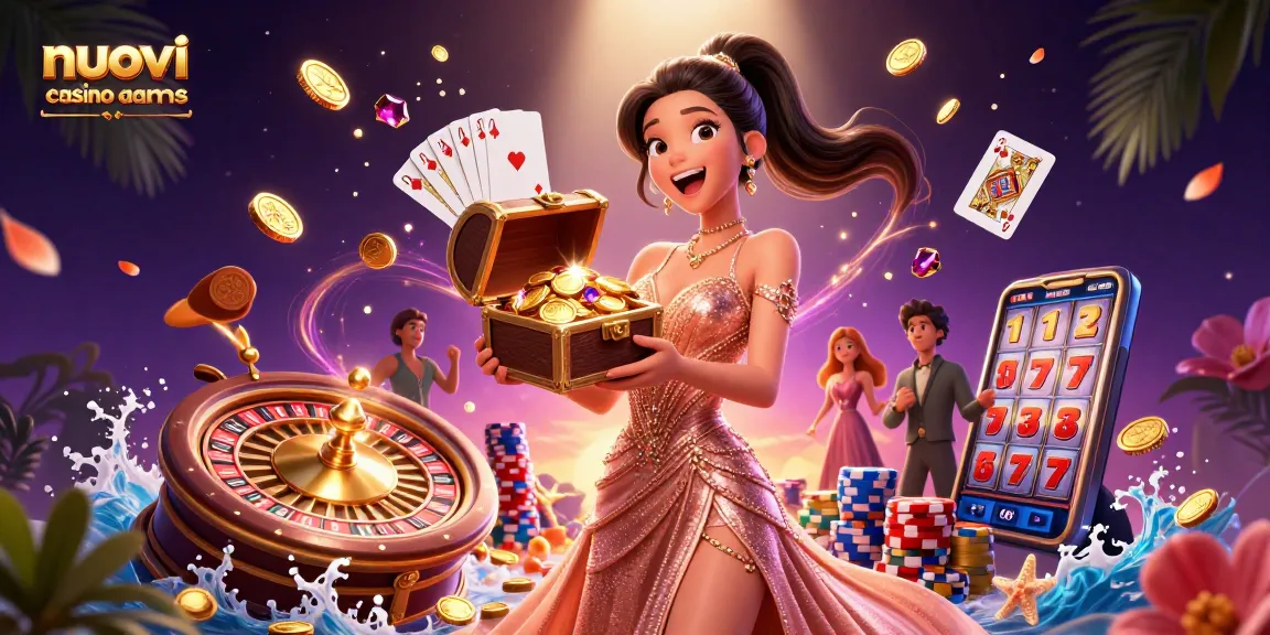 Partecipa a un gameplay emozionante nei nuovi casino non AAMS con un forziere di premi!