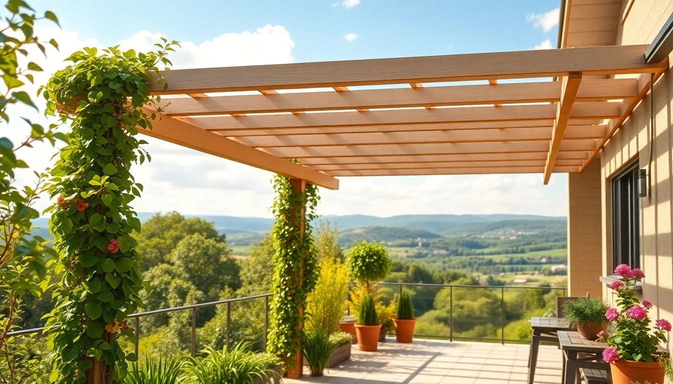 Terrassenueberdachung Ungarn in modernem Stil, ideal fuer den Aussenbereich.