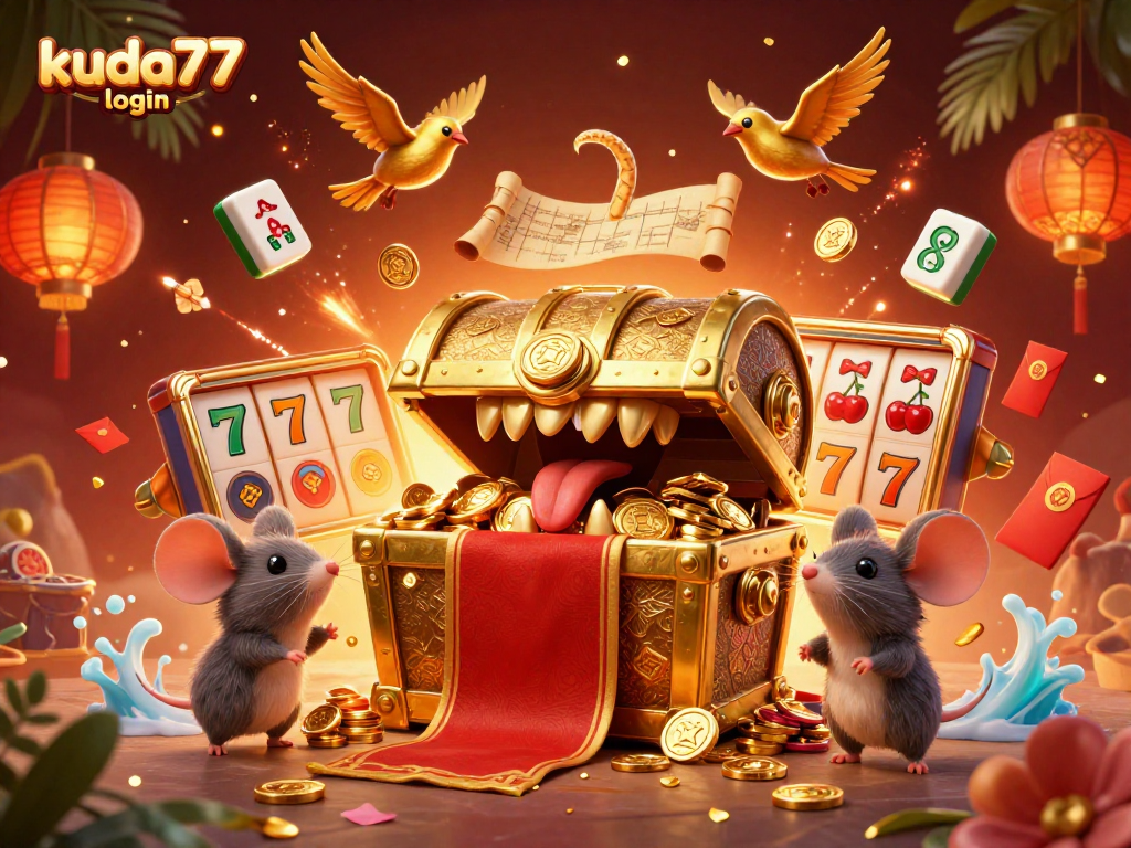 Menangkan hadiah di kuda77 login dengan slot online beruntung dan karakter menggiurkan.