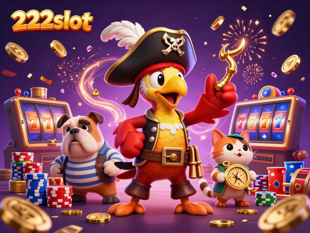 Menang besar di 222slot dengan berbagai permainan slot menarik dan simbol keberuntungan.