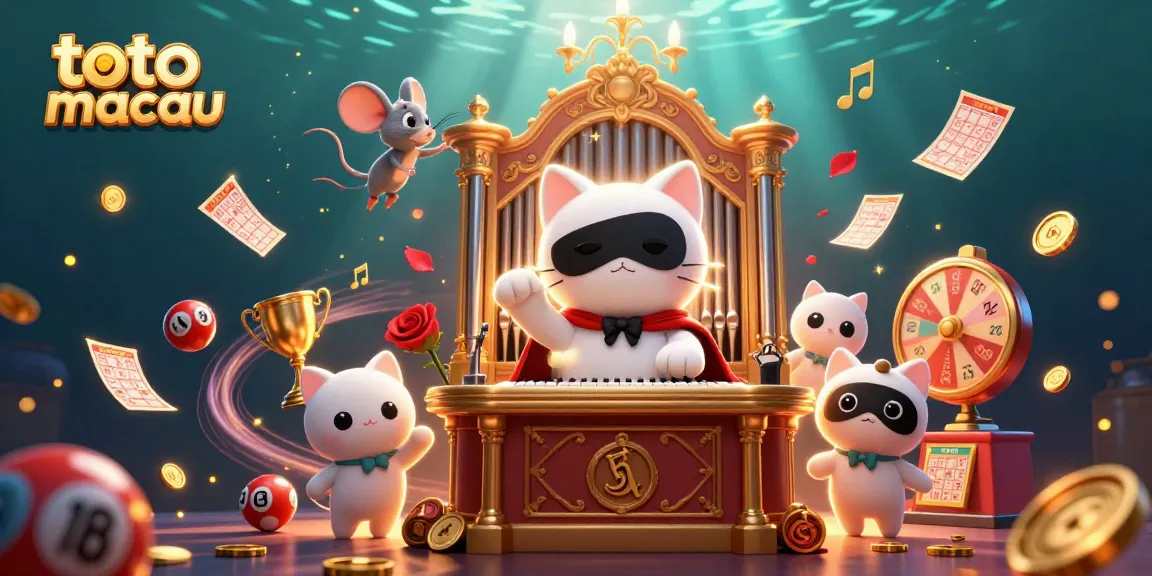 Menang dengan toto macau bersama karakter unik dalam ilustrasi 3D yang penuh aksi.