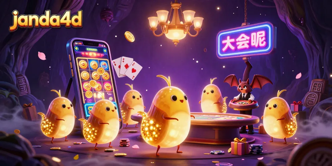 Mengalami keseruan di janda4d dengan tim glowworms bercahaya dan dealer kelelawar, imersif dalam permainan kasino digital.