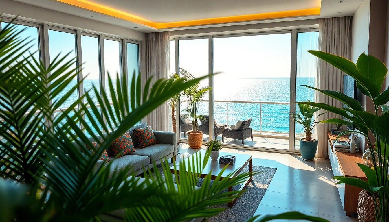Discover a stunning apartment for sale in Alanya with sea views and modern living spaces.