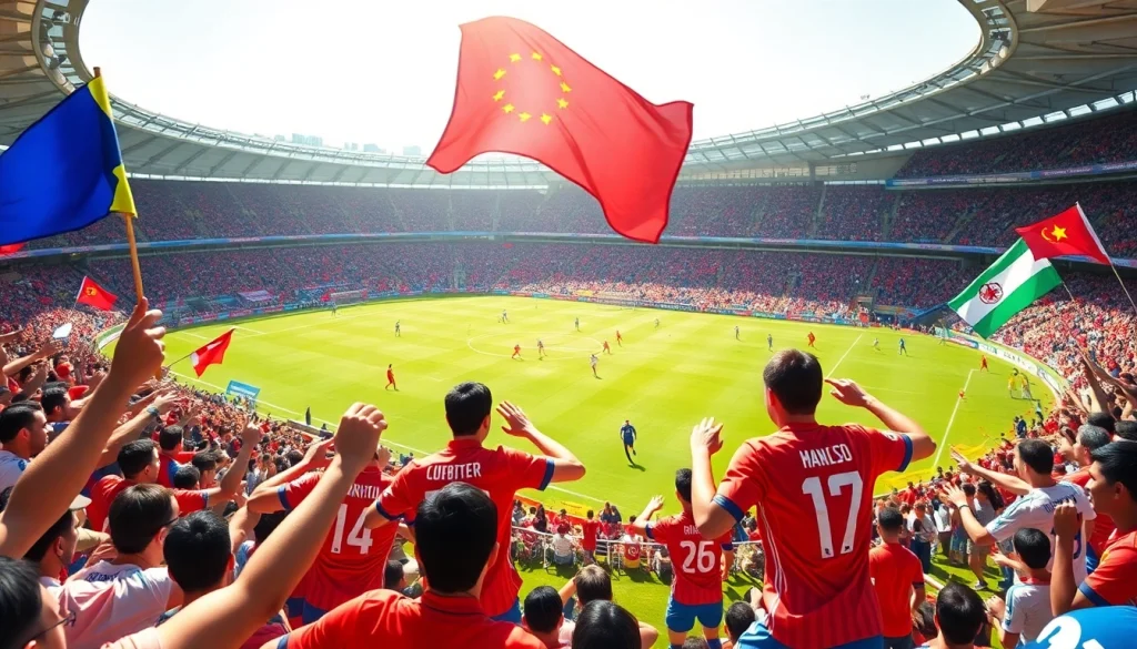 해외축구중계를 생생하게 즐기는 축구 팬들의 모습
