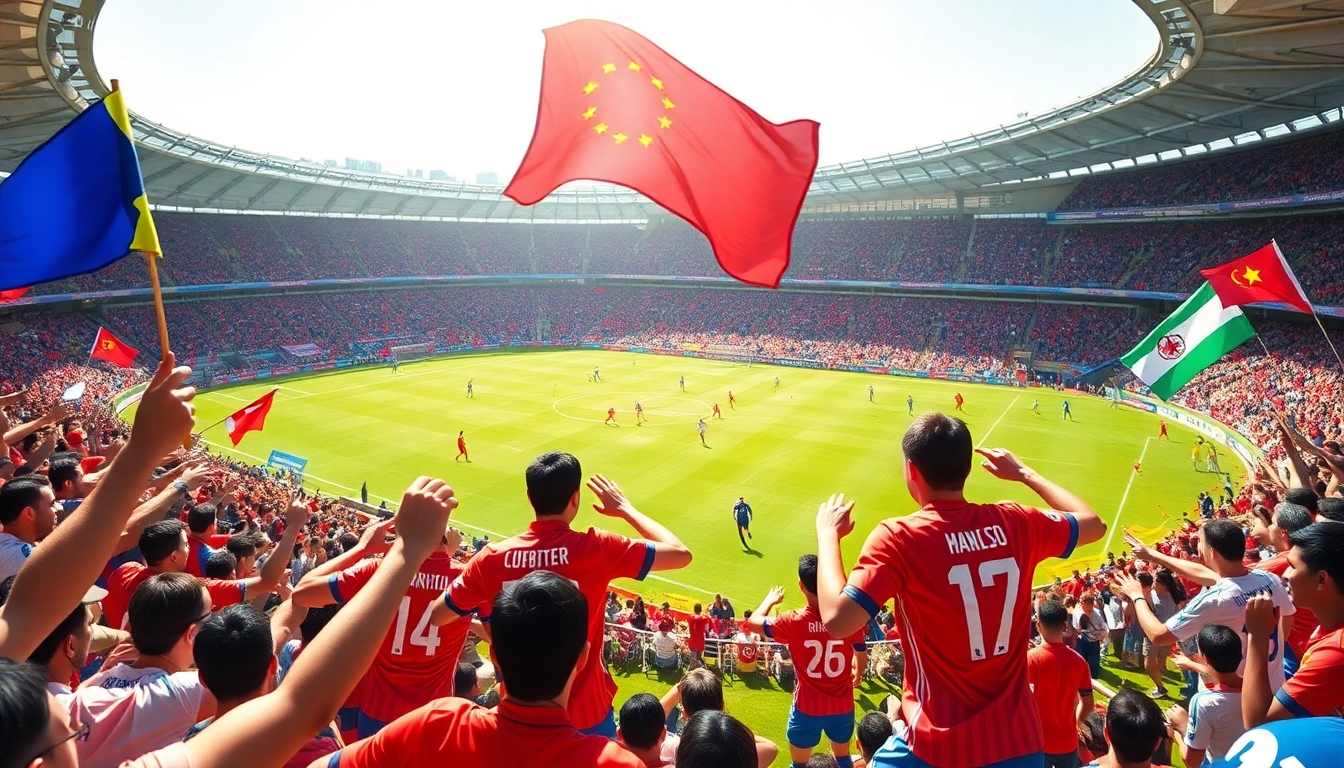 해외축구중계를 생생하게 즐기는 축구 팬들의 모습