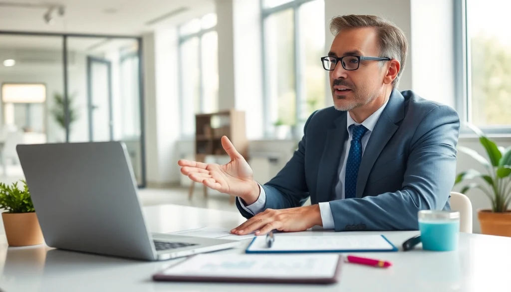 신용카드 현금화 전략을 설명하는 전문 금융 컨설턴트의 모습
