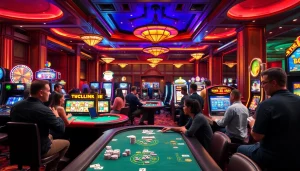 Berbagai permainan di casino online terbesar yang menghadirkan keseruan dan kegembiraan.