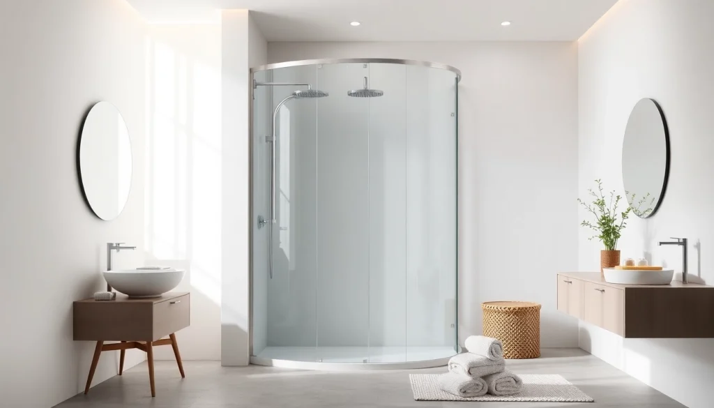 Installer une paroi de douche à l'italienne avec élégance dans une salle de bain moderne.