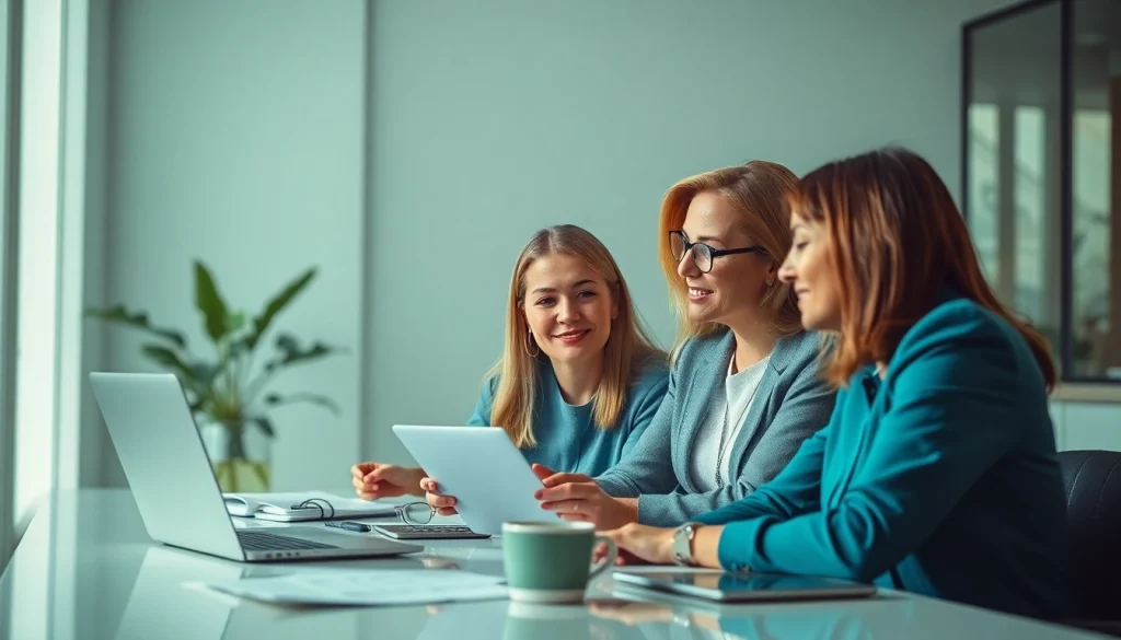 카드 한도 현금화 관련 전문가가 상담하는 모습