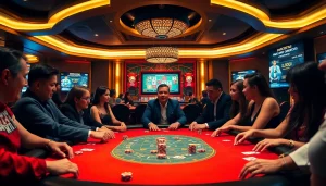 Gamble fiercely at the poker table featured on https://mm88.team/ with high stakes and excitement.
