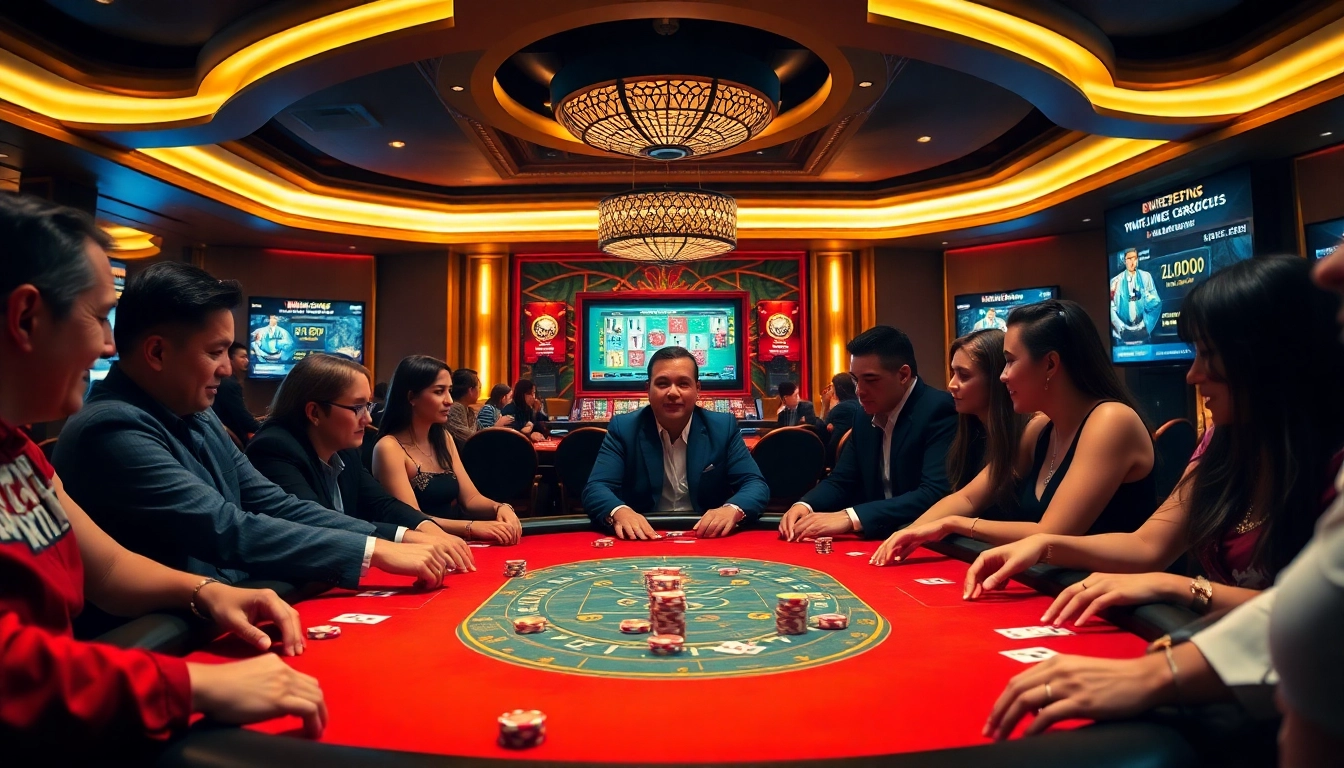Gamble fiercely at the poker table featured on https://mm88.team/ with high stakes and excitement.