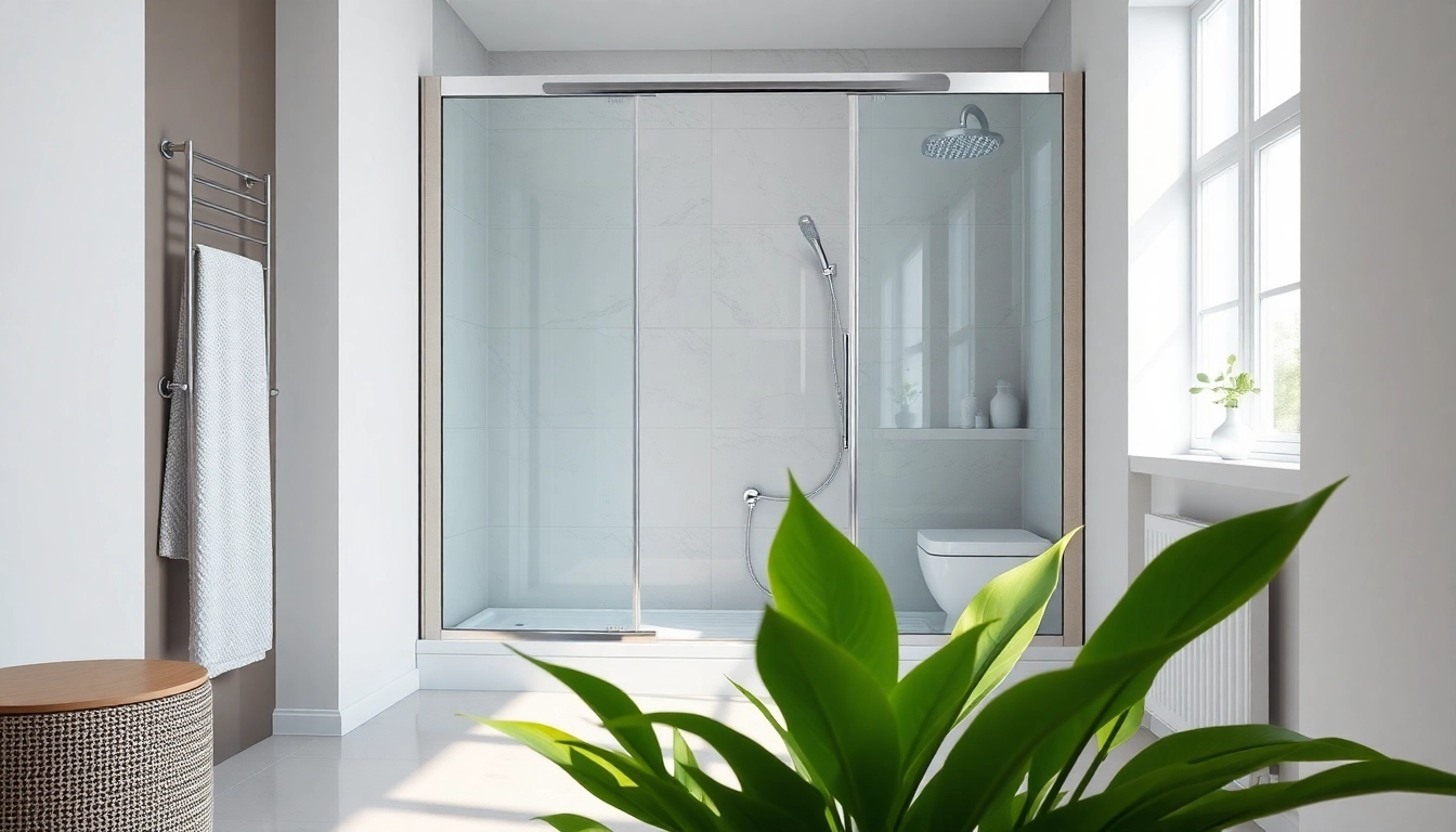 Erleben Sie die elegante duschkabine 90x90 komplett in einem modernen Badezimmer mit stilvollen Akzenten.