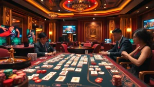 Rasakan pengalaman permainan yang seru di Link Mahjong dalam suasana kasino mewah.