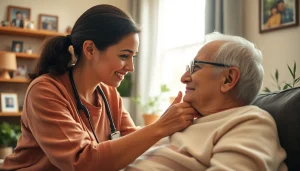 Senior caregivers austin tx providing compassionate care in a warm home setting.