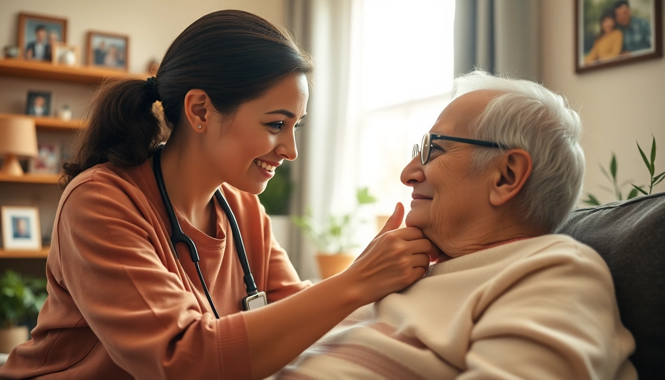 Senior caregivers austin tx providing compassionate care in a warm home setting.