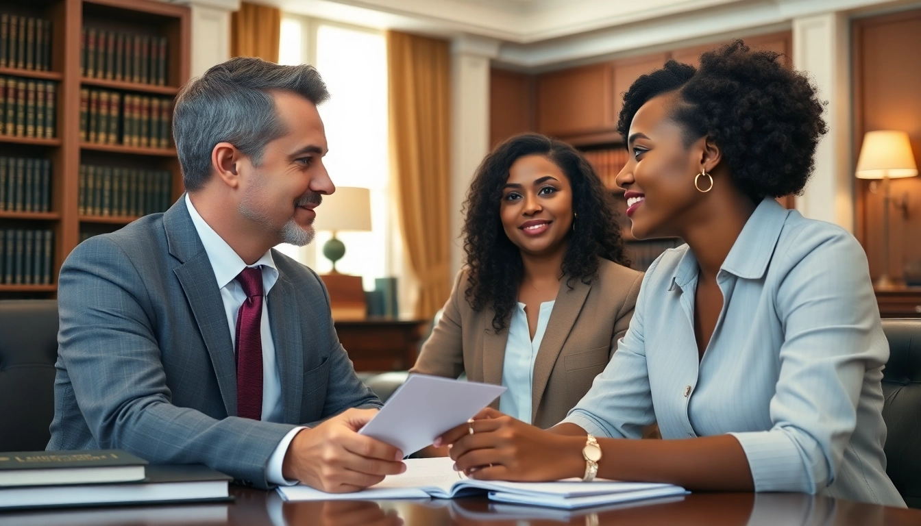 Consultation with Jacksonville Immigration Lawyer emphasizing trust and professionalism.