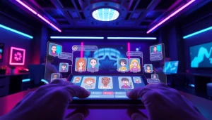 Engaging users with customizable nsfw character AI chatbots in a vibrant digital workspace.