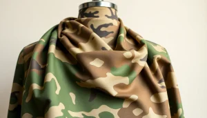 Bekijk unieke camouflage stoffen in verschillende patronen, geschikt voor militaire toepassingen.
