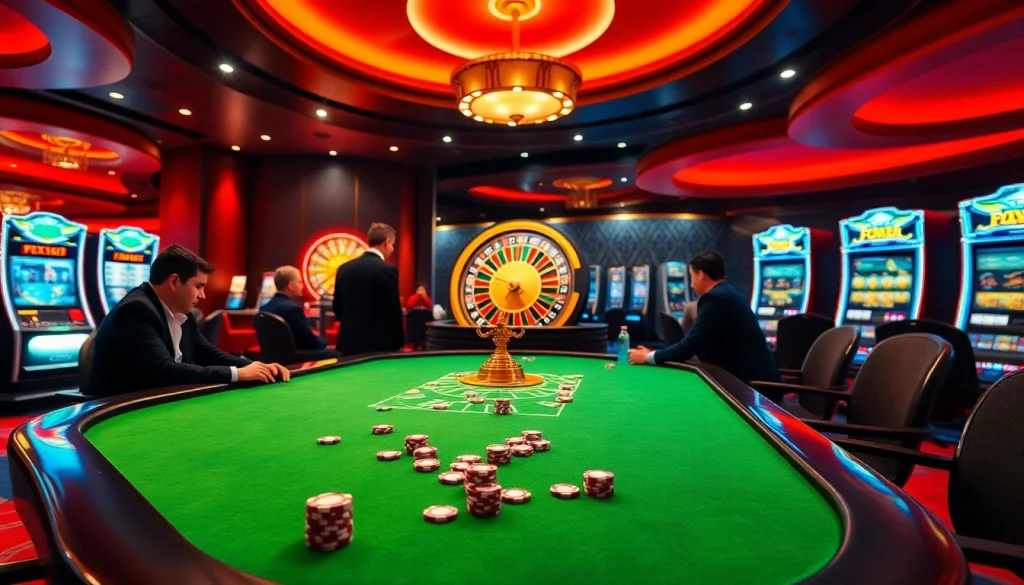 Découvrez l'excitation du casino en ligne France avec des jeux de poker captivants et des machines à sous vibrantes.