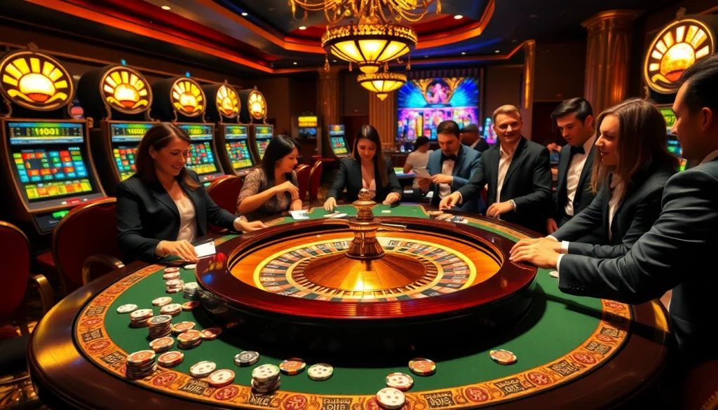 Vivez le frisson du casino en ligne France avec une roulette dynamique et des machines à sous vibrantes.