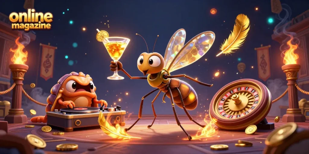 Experience thrilling gaming dynamics with our online magazine showcasing vibrant casino characters.